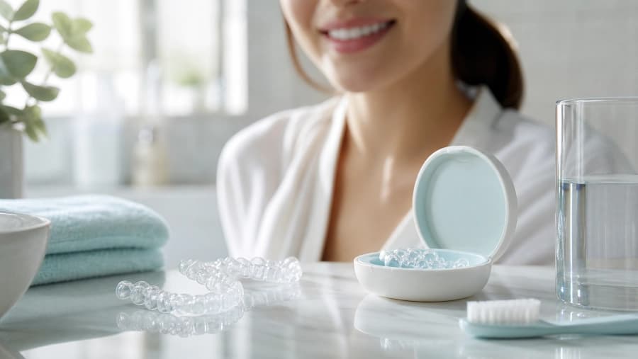 Orthodontie invisible par aligneurs transparents
